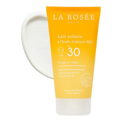 Leche Solar La Rosée con Aceite de Albaricoque Bio SPF30 - 150ml