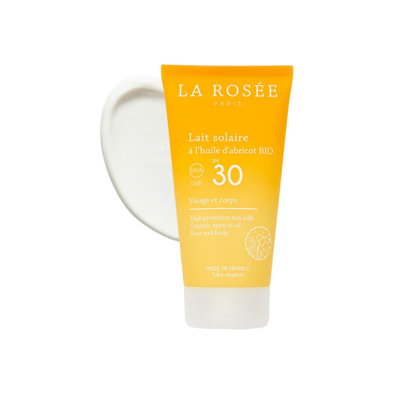 Leche Solar La Rosée con Aceite de Albaricoque Bio SPF30 - 150ml
