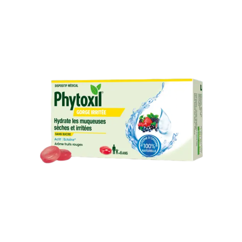 Sanofi Phytoxil Garganta Irritada frutos rojos 16 pastillas para chupar