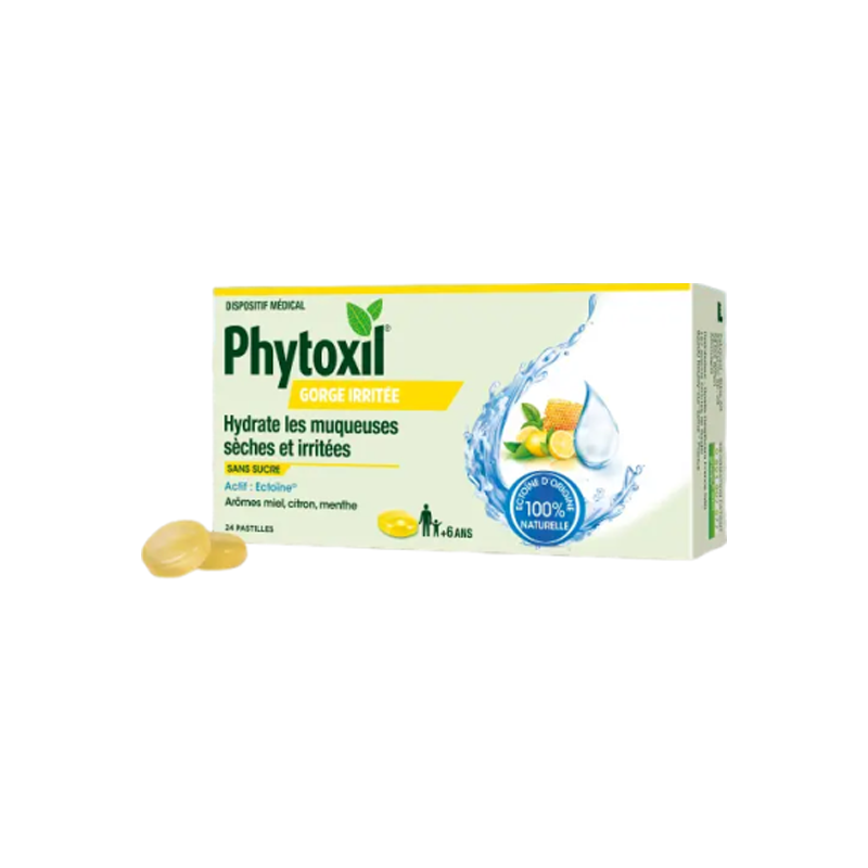 Sanofi Phytoxil Garganta Irritada Miel Limón Menta 16 pastillas para chupar
