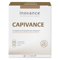 Inovance Capivance Crecimiento de Cabello y Uñas 180 comprimidos