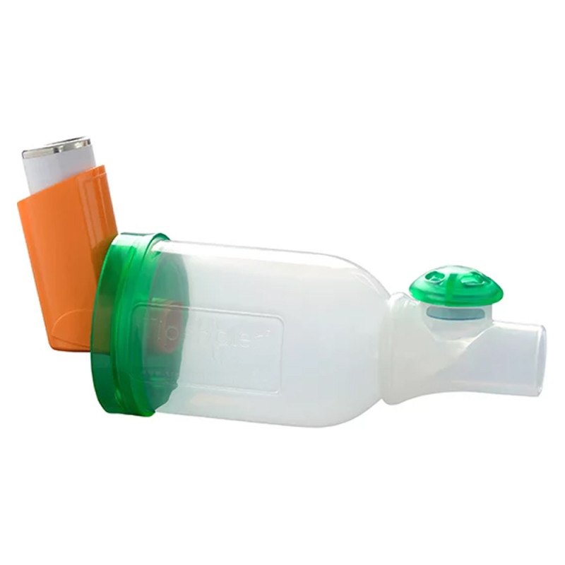 OptimHal TipsHaler Cámara de inhalación sin mascarilla