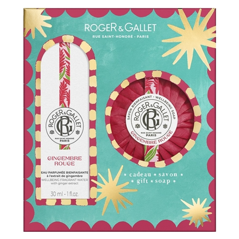 Roger & Gallet Set de Regalo de Navidad Jengibre Rojo