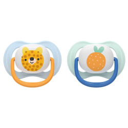 Chupete Avent Ultra Air Chupetes ortodónticos 0-6 meses set de 2
