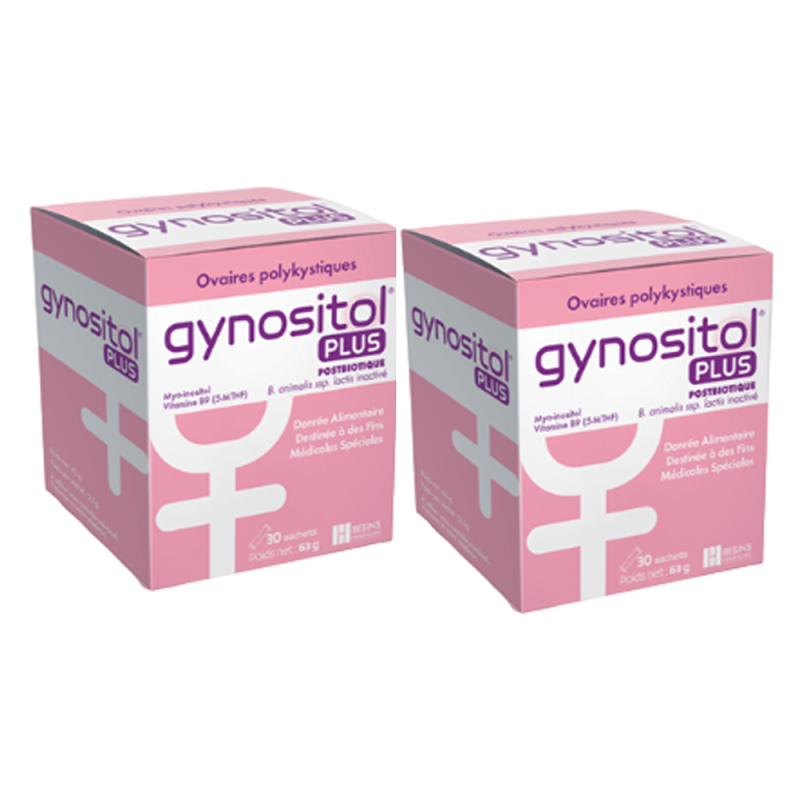 Besins Gynositol Plus paquete de 2x30 sobres