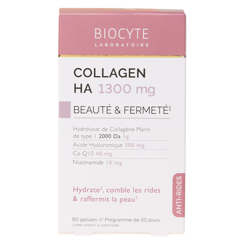 Biocyte Colágeno HA 1300mg 80 cápsulas
