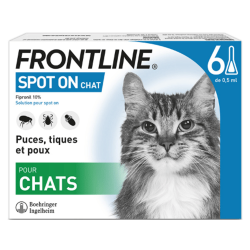 Frontline Spot-On Chat 3 Pipettes