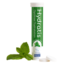 Hydratis Optimise l' Hydratation Menthe 20 pastilles effervescentes