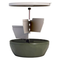 Le Bol Maju crème et kaki