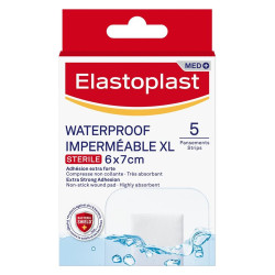 Elastoplast Impermeable XL 5 Apósitos Estériles 6 x 7 cm