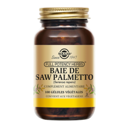 Solgar Saw Palmetto Bayas 100 cápsulas vegetales