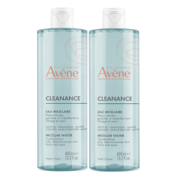 Avene Cleanance Agua Micelar 2x400ml