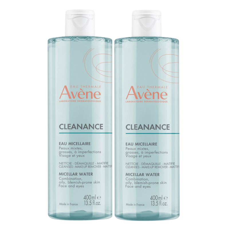 Avene Cleanance Agua Micelar 2x400ml