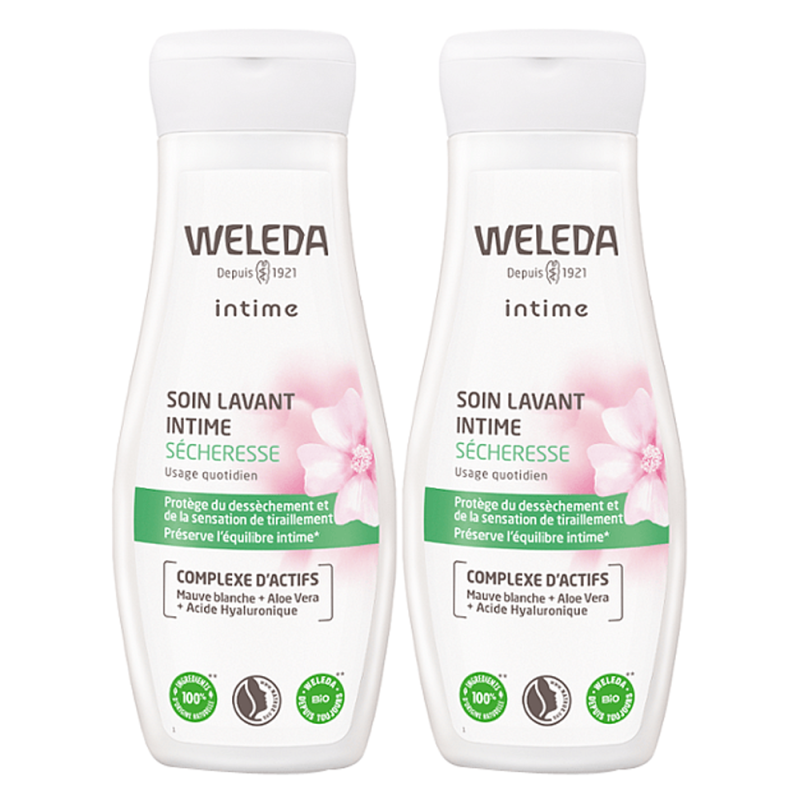 Weleda Cuidado Desmaquillante Íntimo Sequedad Envase 2x200ml