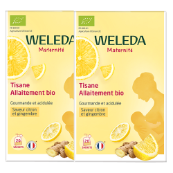 Weleda Maternidad Té de Hierbas para la Lactancia Jengibre Limón 2x20 bolsitas