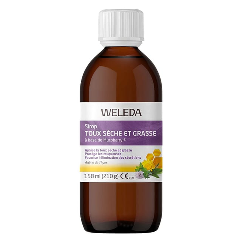 Weleda Jarabe para Tos Seca y Grasa con Mucobarryl 158ml