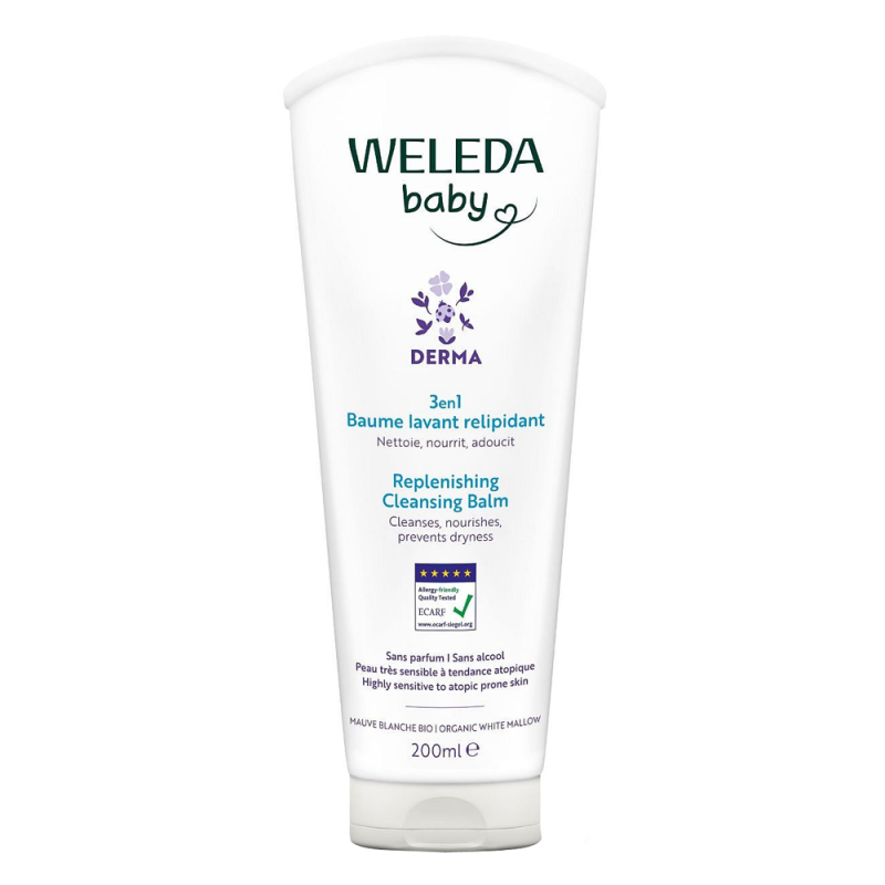 Weleda Baby Derma Bálsamo Limpiador 3 en 1 - 200ml
