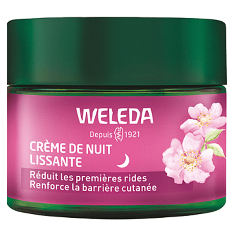 Weleda Crema de Noche Suavizante de Rosa Mosqueta y Té Blanco 40ml