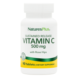 Natures Plus Vitamina C 500 mg Escaramujo 90 comprimidos