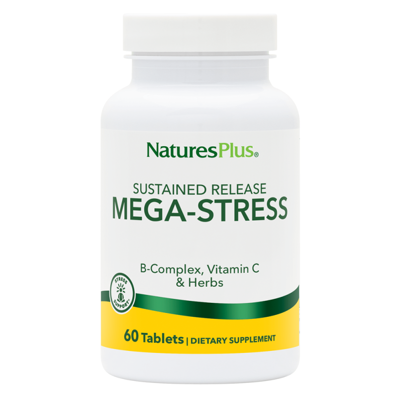 Natures Plus Mega-Stress 60 comprimidos