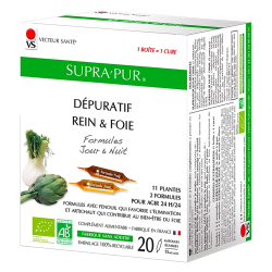 Vecteur Santé Dépuratif Rein & Foie 20 ampoules x 15ml