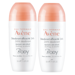 Avène Body Déodorant efficacité 24h lot de 2x50ml