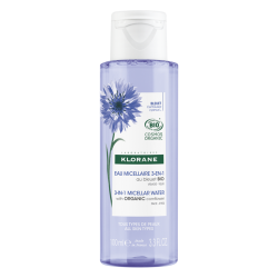 Klorane Eau Micellaire 3-en-1 au bleuet Bio 100ml
