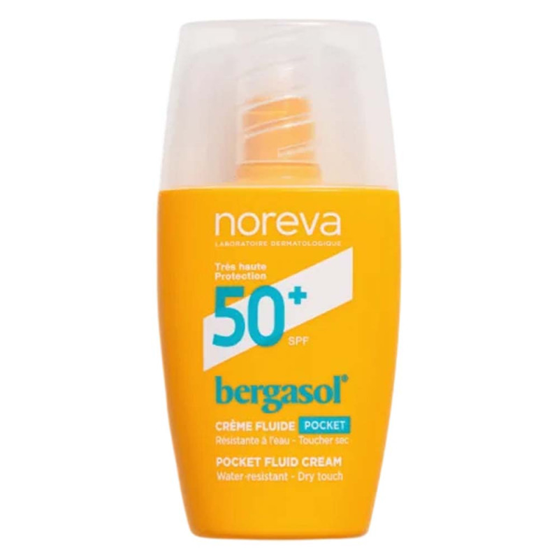 Noreva Bergasol Crema Fluido Invisible SPF50+ bolsillo 30ml
