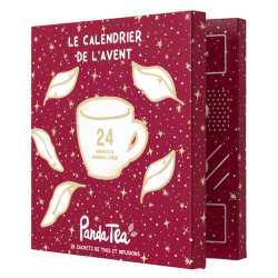 Calendario de Adviento Panda Tea 24 bolsitas de Tés e Infusiones