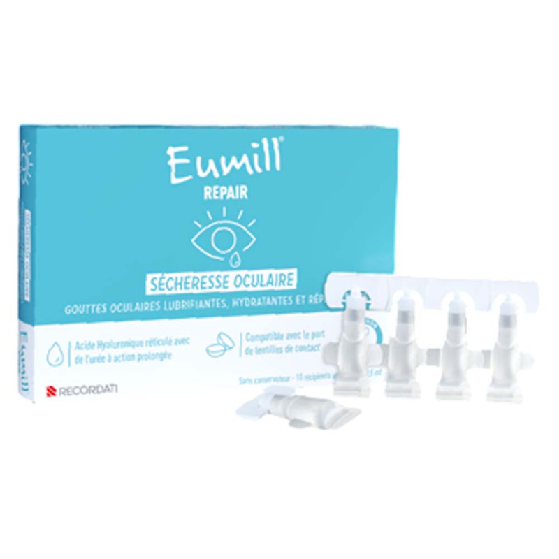 Eumill Repair Ojos secos 10 monodosis de 0,5 ml