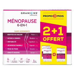 Granions Menopausia 6en1 - 180 comprimidos 3 meses