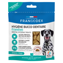 Francodex Friandises Hygiène Bucco-dentaire chiens sachet de 75gr