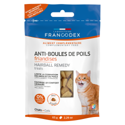 Francodex Friandises Anti-boules de poils chats 65gr