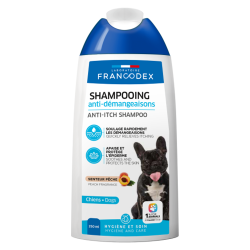 Francodex Shampooing anti-démangeaisons chiens 250ml
