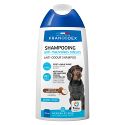Francodex Shampooing anti-mauvaises odeurs chiens 250ml
