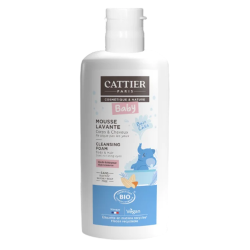 Cattier Baby Mousse Lavante corps & cheveux bio 150ml