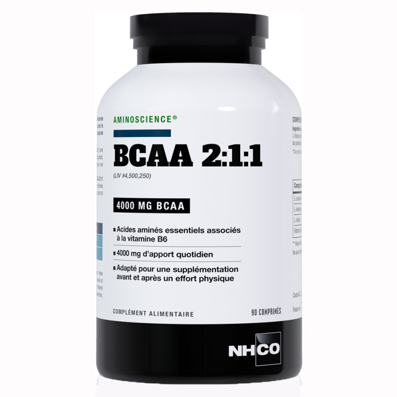 Nhco BCAA 2:1:1 Aminoscience® 90 comprimidos