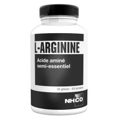 Nhco L-Arginina Aminoácido semi-esencial 84 cápsulas
