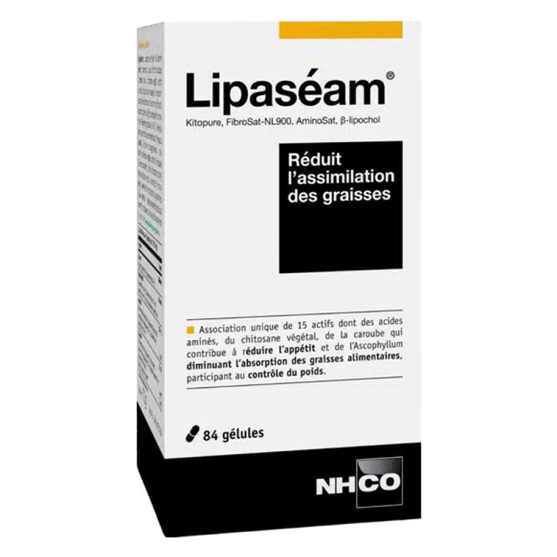 Nhco Lipaséam Reduce la asimilación de las grasas 84 cápsulas
