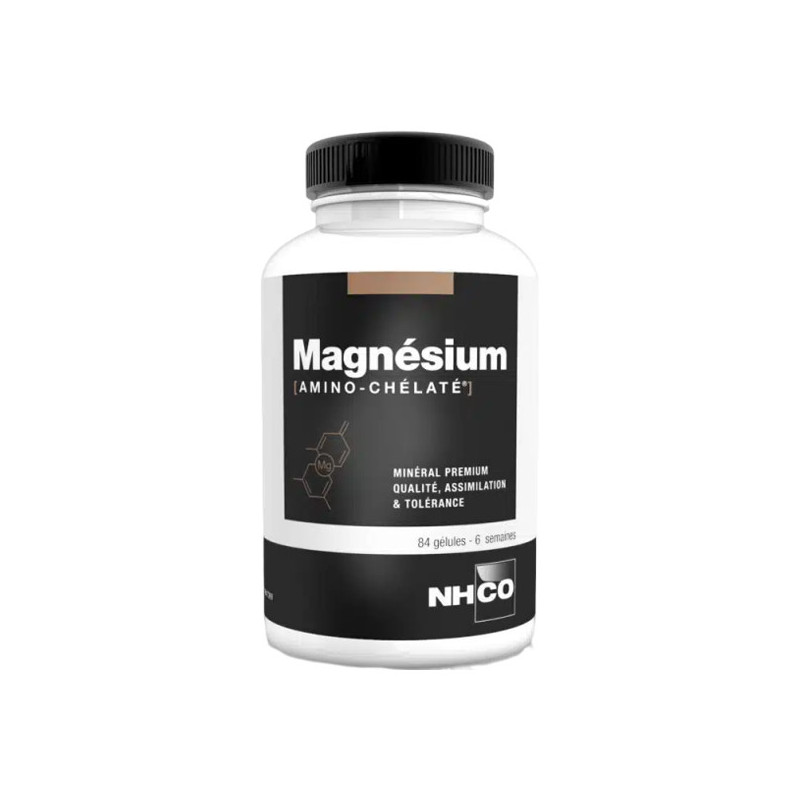 Nhco Magnesio Aminoquelado 84 cápsulas