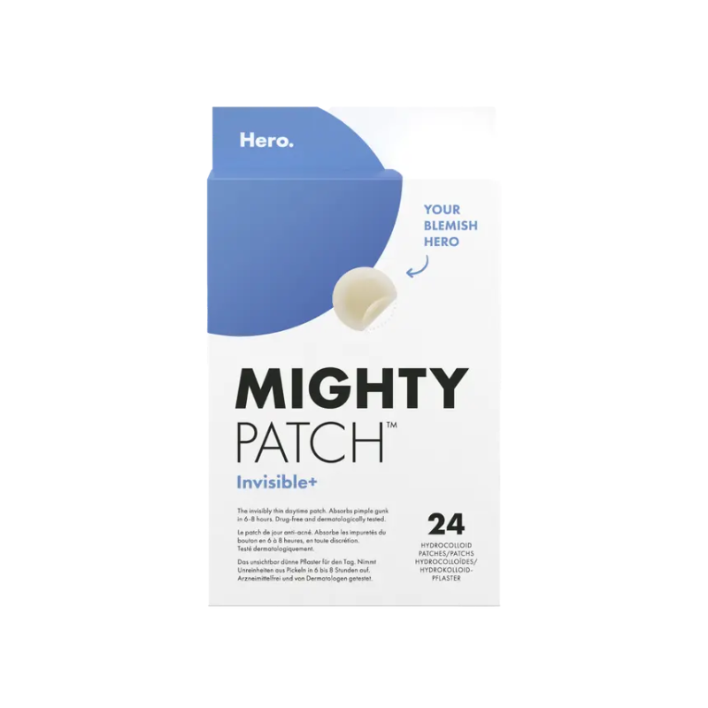 Hero Mighty Patch Invisible+ Antiacné 24 parches