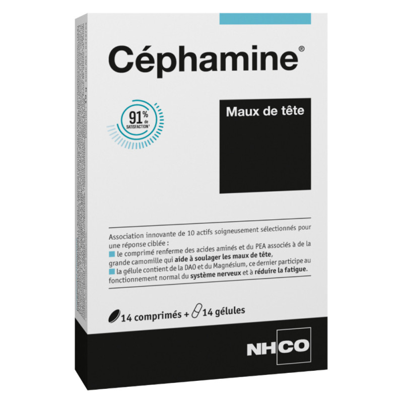 Nhco Cefamina Cefalea 14 comprimidos + 14 cápsulas
