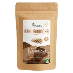 Valebio Ashwagandha bio 60 cápsulas