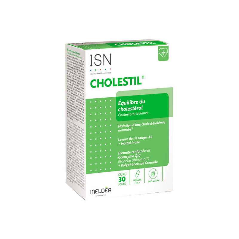 Ineldea Salud Natural Cholestil Equilibrio Colesterol 30 cápsulas vegetales