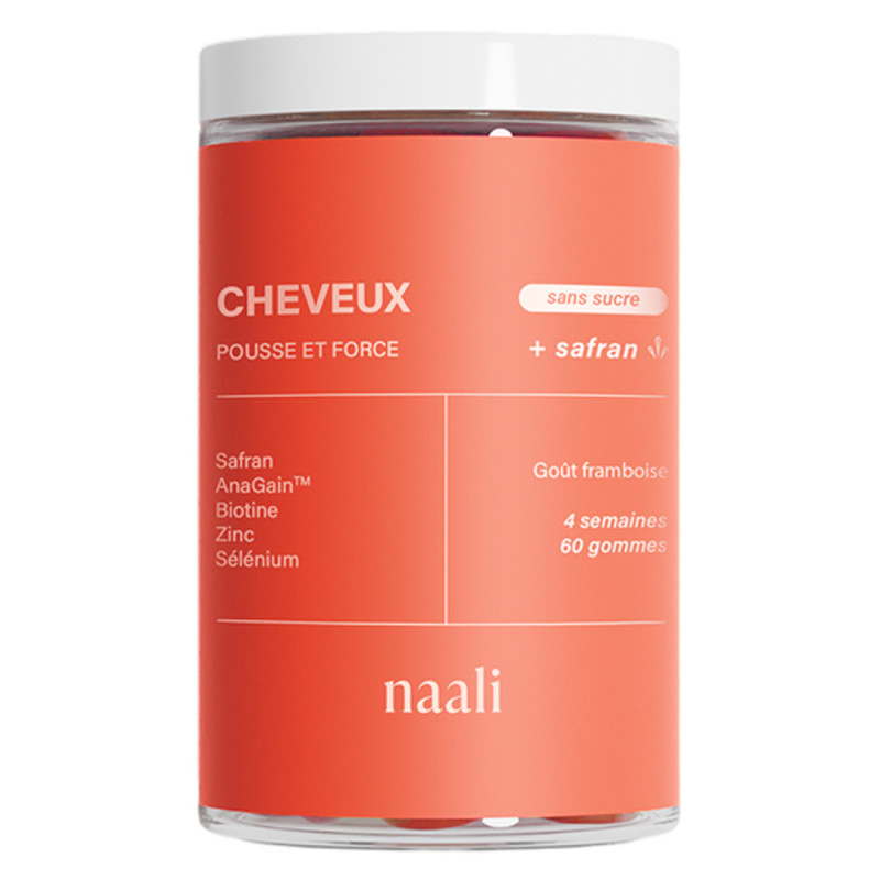 Naali Gummies Crecimiento y Fuerza del Cabello 60 gummies