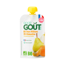 Good Goût Pera Clementina Puré de frutas bio 120gr