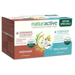 Naturactive Doriance Autobronceador y Protección 30 cápsulas + Capital Soleil 60 cápsulas