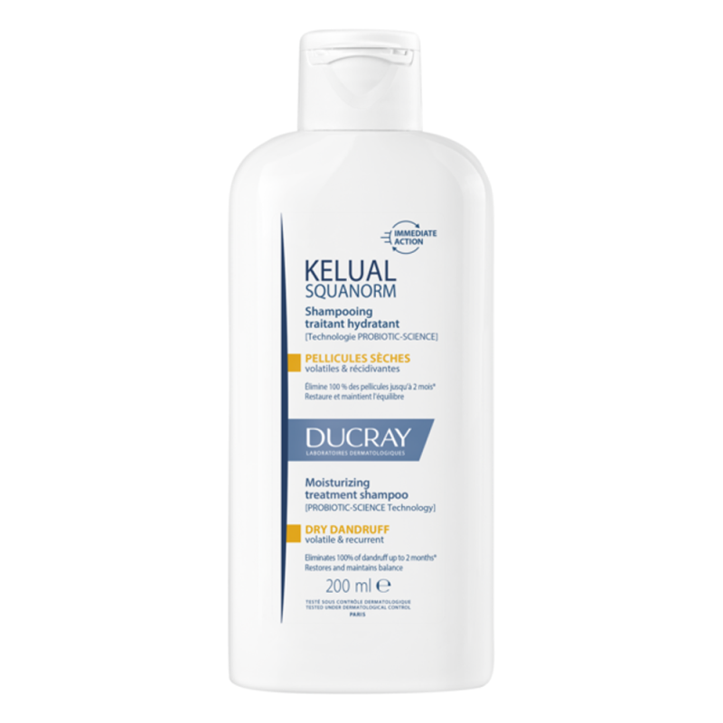 Ducray Kelual Squanorm Champú Tratamiento Hidratante 200ml
