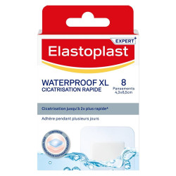 Elastoplast Waterproof XL Curación rápida 8 apósitos