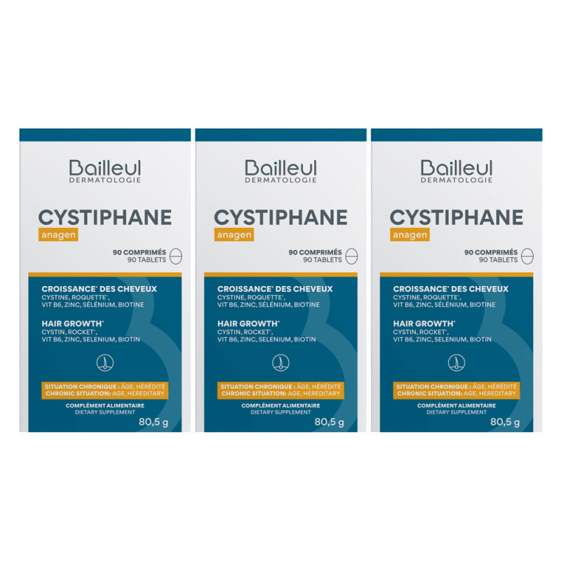 Bailleul Cystiphane Anagen 3x90 comprimidos
